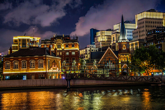 城市夜景风光