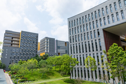 香港中文大学校园建筑景观