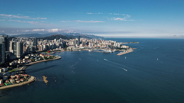 青岛浮山湾