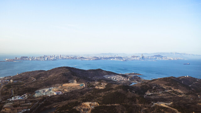 青岛鸟瞰全景