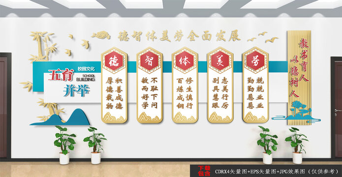 五育并舉德智體美勞
