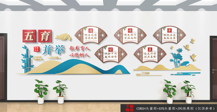 德智體美勞文化墻