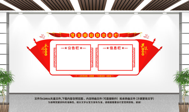 党支部信息公示栏