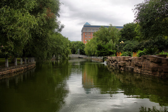 渤海大学校园风景