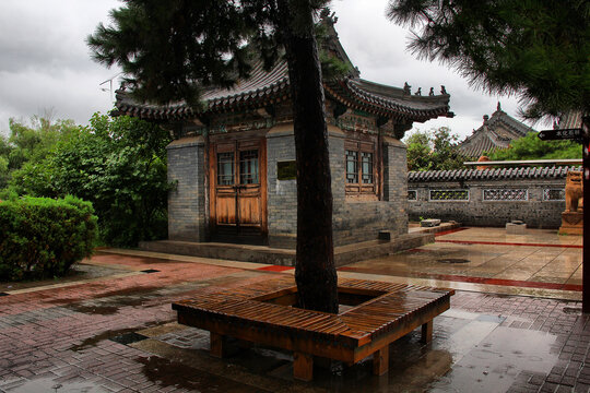 锦州广济寺仿古建筑