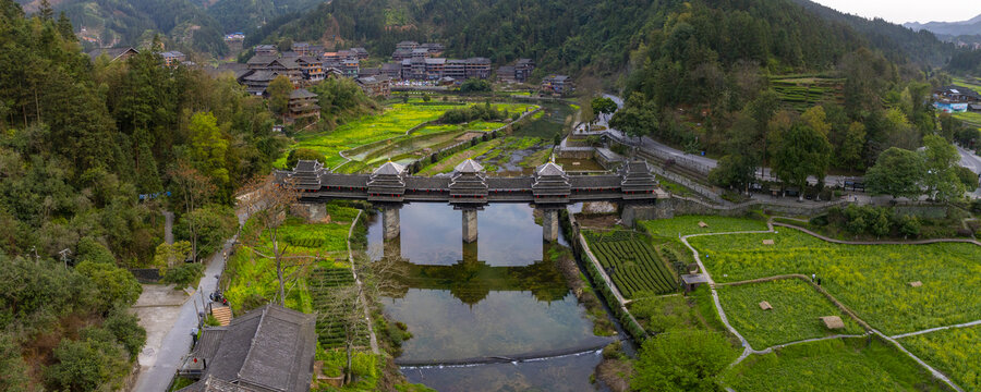 广西柳州程阳八寨永济桥