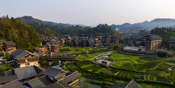 广西柳州程阳八寨春天