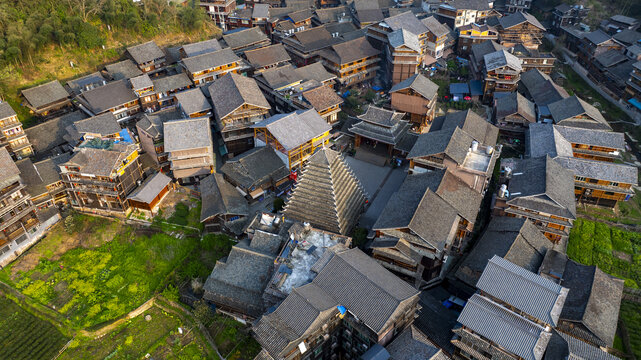 广西柳州程阳八寨春天