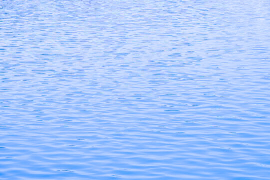 蓝色湖水背景