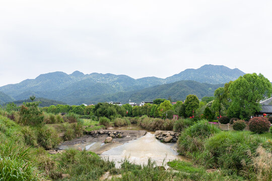 龙岩古田会议会址风景