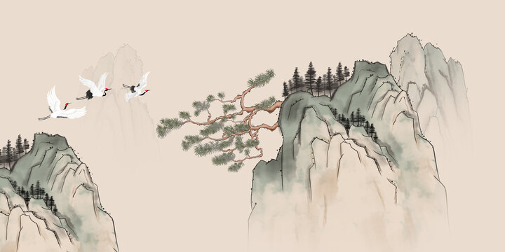 山水画