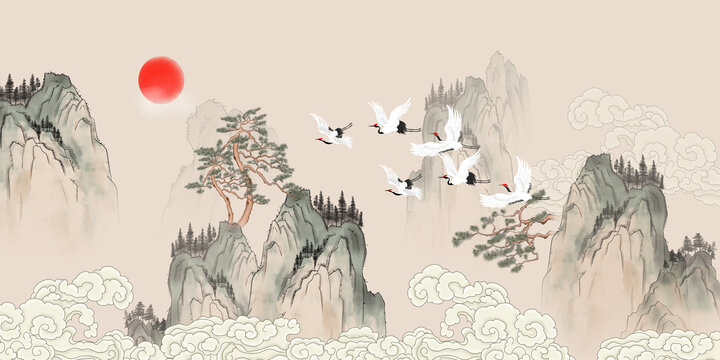 意境山水畫