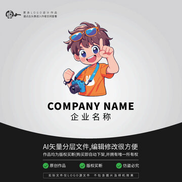 摄影师影楼婚纱照相馆LOGO