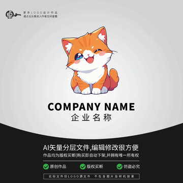 可爱小猫LOGO