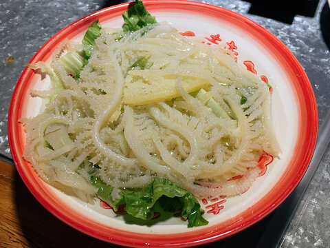 牛百叶火锅配菜