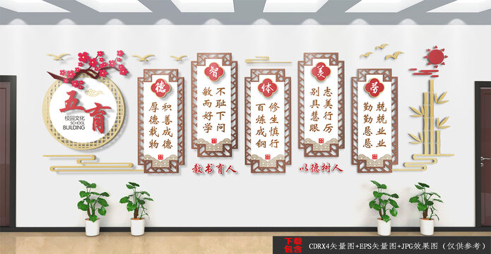 五育并舉德智體美勞