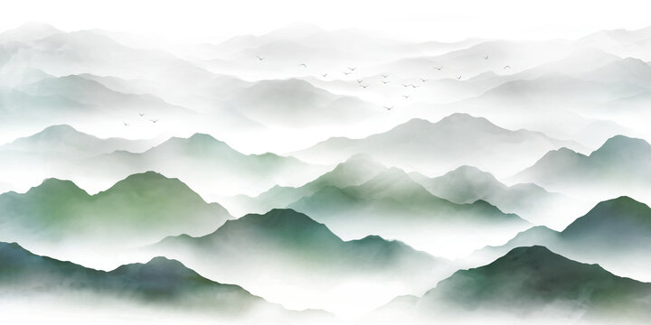 萬里江山山水畫
