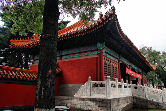哈尔滨文庙中式建筑