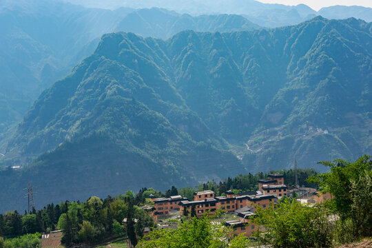 山村风貌