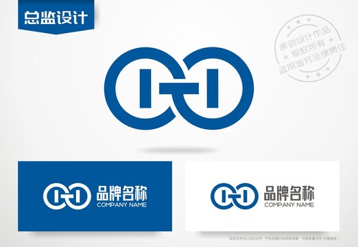 健身私教logo杠铃标志