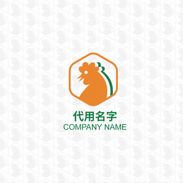 鸡元素LOGO设计即买即用