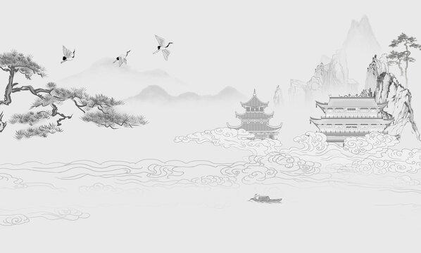 閣樓裝飾畫