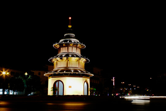 扬州文昌阁夜景风光