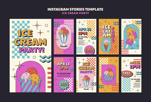 冰淇淋系列图