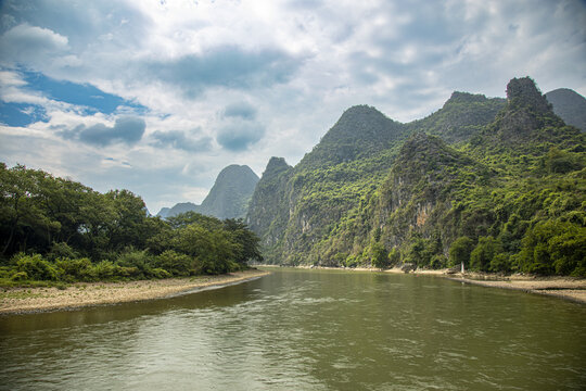 桂林山水漓江风光