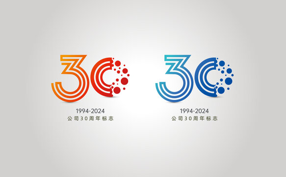 30周年logo