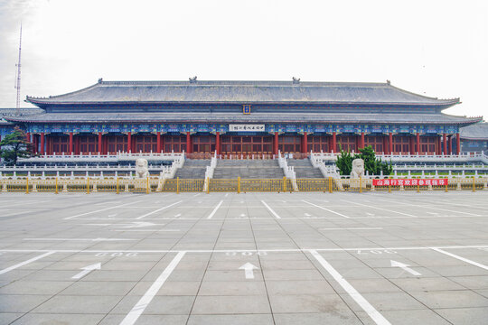 老龙头景区古建筑山海关行宫