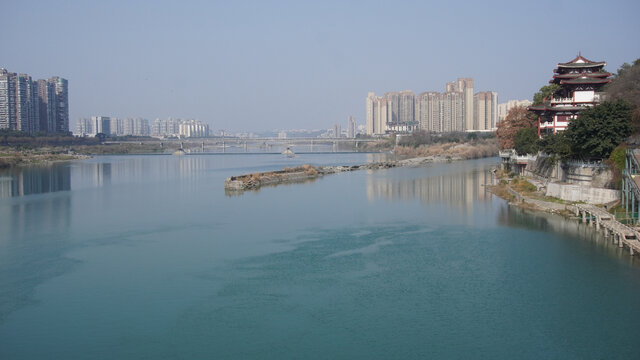 湖边风景