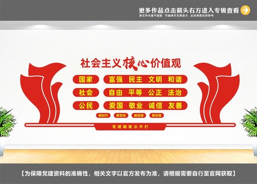 核心價值觀文化墻