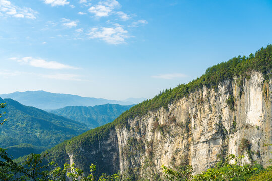 重庆天坑寨子景区景观