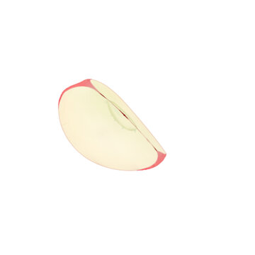 切块苹果水果贴纸素材一块苹果