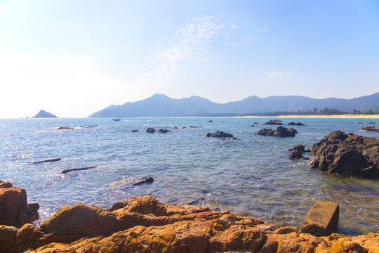 深圳大鹏湾海滨景色