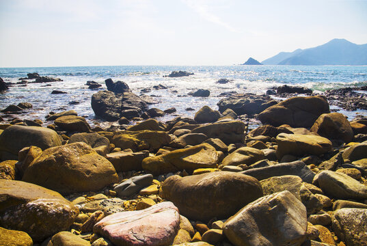 深圳大鹏湾海滨景色