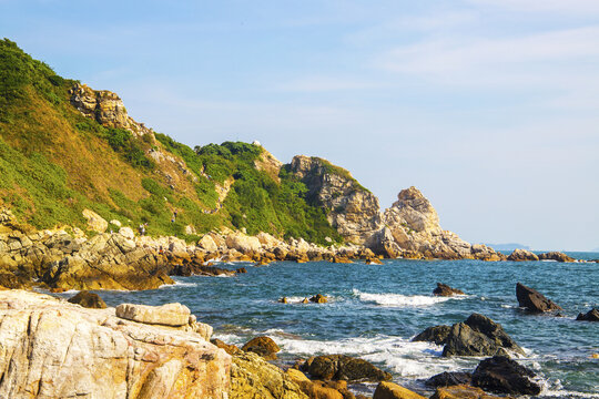 深圳大鹏湾海滨景色