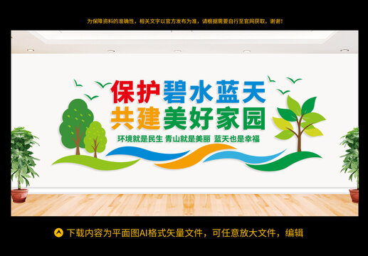 保護碧水藍天