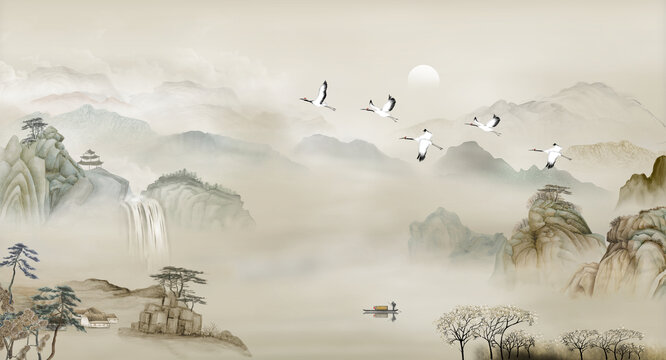 山水畫