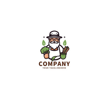 农民果蔬店店logo