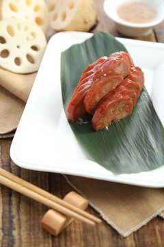 蜜汁桂花藕