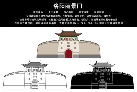 洛陽(yáng)麗景門