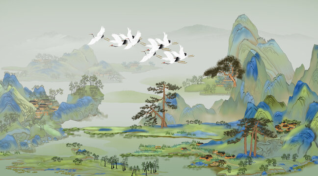 山水畫