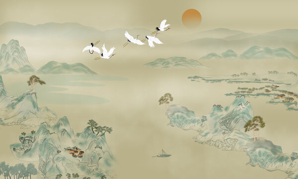 山水畫