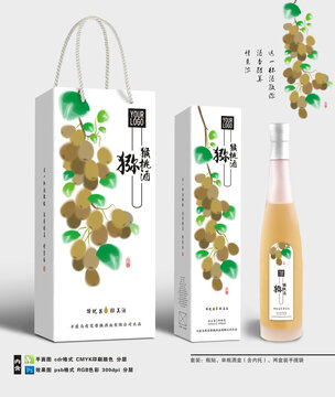 獼猴桃酒酒盒