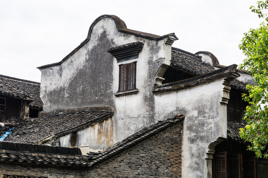 古代防火墙中式建筑