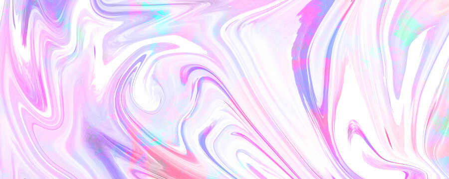 幻彩炫彩流體紋理幾何線條圖案