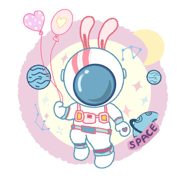 宇航员兔子