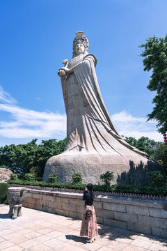 湄洲岛妈祖雕像